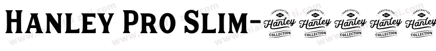 Hanley Pro Slim字体转换